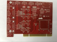 多層紅油金手指板